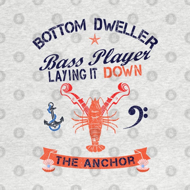 Bottom Dweller, Bass Player Laying it down , The Anchor by Blended Designs